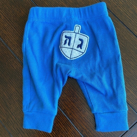 Carter’s Newborn Chanukah Pants - Picture 1 of 3